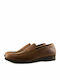 Romeo Gigli 73 Leder Herren Mokassins in Tabac Braun Farbe