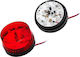 Blow Far Auto LED 12V Impermeabil 7.3cm cu Roșu Iluminare