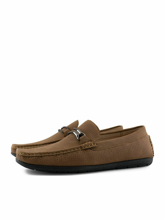 82-28016 Ανδρικά Loafers σε Καφέ Χρώμα