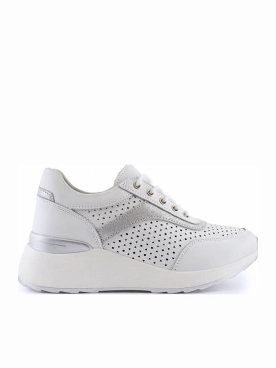 Damen Anatomisch Sneakers Weiß