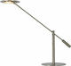 Lucide Lightning LED Φωτιστικό Γραφείου με Σπαστό Βραχίονα σε Ασημί Χρώμα