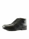 Leather Black Men's Boots