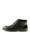67041 Кожени Мъжки Ботуши Chukka Черни