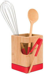 Pebbly Kitchen Tool Holder Wooden