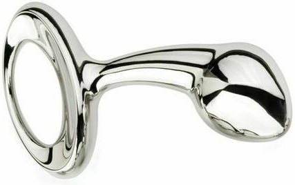 njoy Pure Plug Small Πρωκτική Σφήνα Small Silver 2.5cm