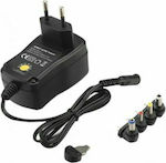 KAL Electronics Reglabil Universal Adaptor de alimentare 12 până la 24V 1A 24W cu 4 mufe (YSV1500-1000)