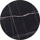 Freebox Round Table Surface Werzalit in Black Colour 70x70x2.5cm