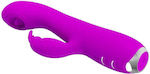 Pretty Love Rachel Vibrator Rabbit 20cm Purple