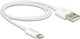 DeLock USB to Lightning Cable Λευκό 1m (83000)