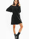 Awama Mini Dress Black