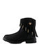 Asso Kids Boots with Zipper Black