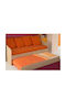 Pat pentru Copii - Canapea Single cu Pat Glisant pentru Saltea 80x190cm