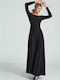 Figl M707 Maxi Evening Dress Black 147924