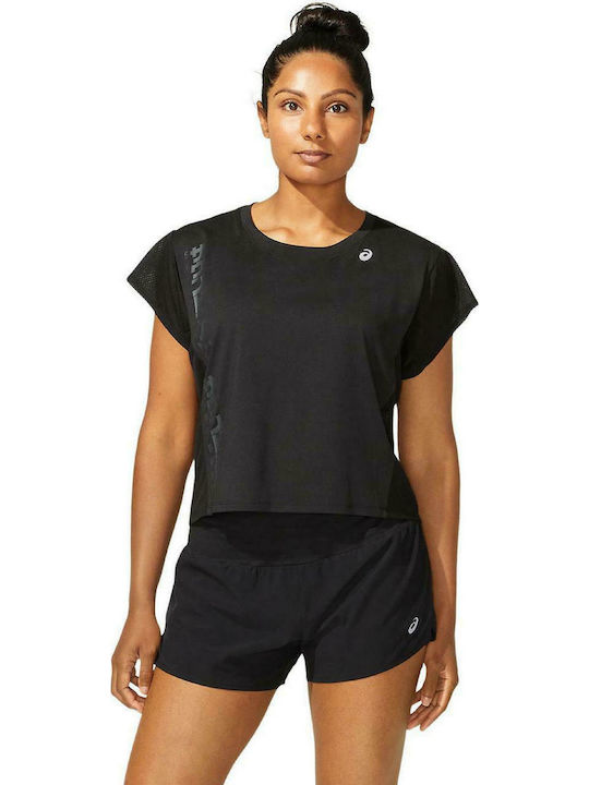 O'neill Damen Sportlich T-shirt Schnell trocknend Schwarz