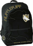 Graffiti Hufflepuff School Bag Backpack Elementary, Elementary in Black color