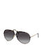 Porsche Design Men's Sunglasses with Black Metal Frame and Black Gradient Lens P8478 U