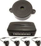 Car Parking System with Buzzer and 4 Sensors in Black Colour 118.4000Β