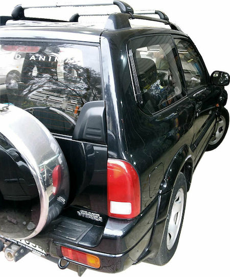 Menabo Μπάρες Οροφής Αλουμινίου για Suzuki Grand Vitara (Σετ με πόδια)