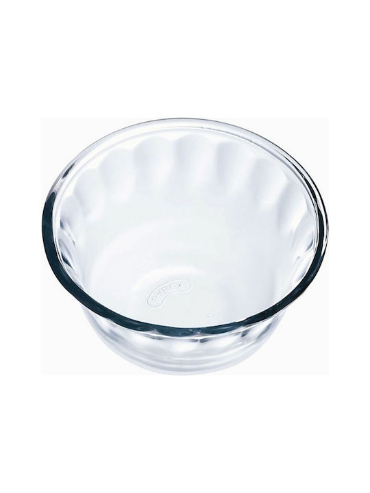 Pyrex Backform Soufflé Glas 8x8cm 1cm