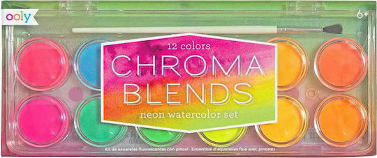 Ooly Chroma Blends Σετ Νερομπογιές Πολύχρωμες 12τμχ
