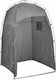 vidaXL Summer Camping Tent Toilet Grey 130x130x210cm