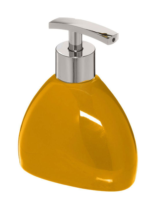 Aria Trade Tabletop Ceramic Dispenser Yellow