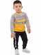 Kinder Sweatpants Set - Jogginganzug Gray 2Stück