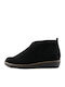 370 Suede Γυναικεία Chelsea Μποτάκια Μαύρα