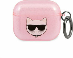 Karl Lagerfeld Glitter Choupette Husă din Silic...