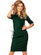 Numoco Midi Dress Green