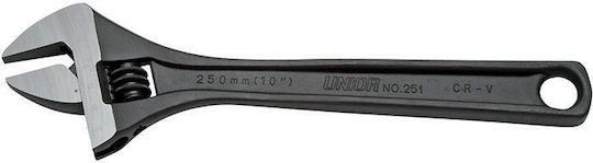 Unior 251/4 Cheie franceză Lungime 250mm cu deschidere a falțului până la 30mm