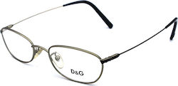 Dolce & Gabbana Prescription Eyeglass Frames Silver DG4030 374