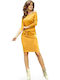 Numoco Mini Dress Yellow