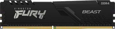 Kingston Fury Beast 16GB DDR4 RAM mit Geschwindigkeit 3200 für Schreibtisch