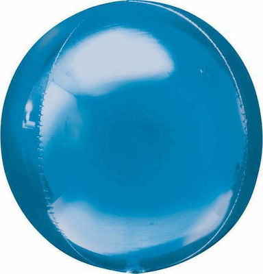 Balon Folie Rotund Albastru Orbz 41buc