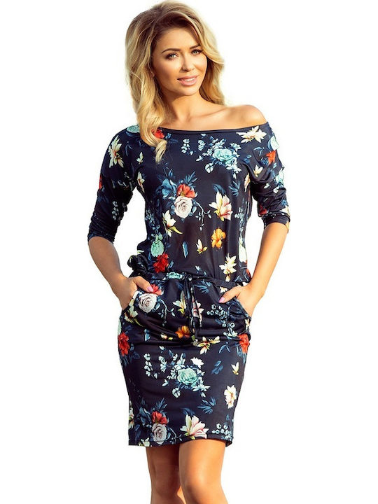 Numoco Midi Rochie Albastru marin