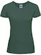 Russell Europe R-155F-0 Damen T-shirt Khaki R-155F-38