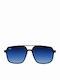 OJO Sunglasses Square Oye Unisex Γυαλιά Ηλίου με Μαύρο Κοκκάλινο Σκελετό και Ντεγκραντέ Polarized Φακό