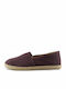 Ace 433-3922 Men's Leather Espadrilles Burgundy