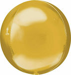 Balon Folie Jumbo Rotund Aur Orbz 53buc