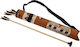 Carnival Quiver Coffee made of Wood Indian 40 cm 1pcs