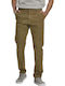 Pantaloni Chino Elastic cu Croială Normală Summer Olive