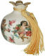 Inart Rodie cu ciucure de birou Amulet Rodie Multicolor Ceramic 6.5x6.5cm 1buc