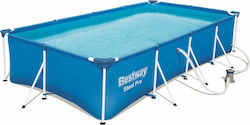Bestway Steel Pro με Μεταλλικό Σκελετό Μπλε Bestway Steel Pro με Μεταλλικό Σκελετό Μπλε