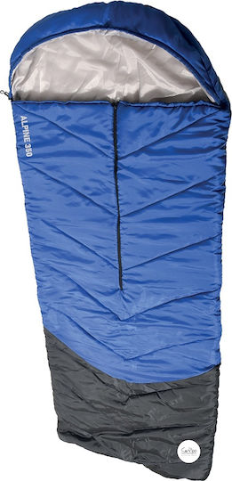 Campo Sleeping Bag Μονό 2 Εποχών Campo Alpine 350 Blue