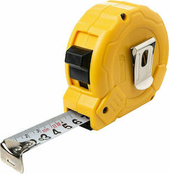 Deli Tape Measure with Auto-Rewind 25mm x 10m E