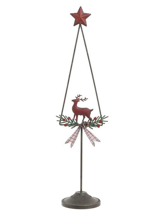 Christmas Decorative Metal Tree 41cm Silver 2pcs