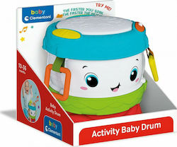 Baby Clementoni Musikinstrument Activity Baby Drum mit Musik für 10++ Monate