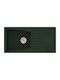 Sanitec Classic Drop-In Chiuvetă din Granit Sintetic L99xW51cm Granit verde