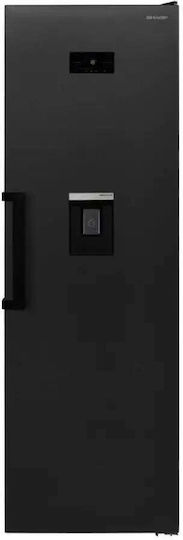 Sharp Ψυγείο Συντήρησης 390lt NoFrost Υ186xΠ59.5xΒ65εκ. Μαύρο SJ-LC41CHDAE